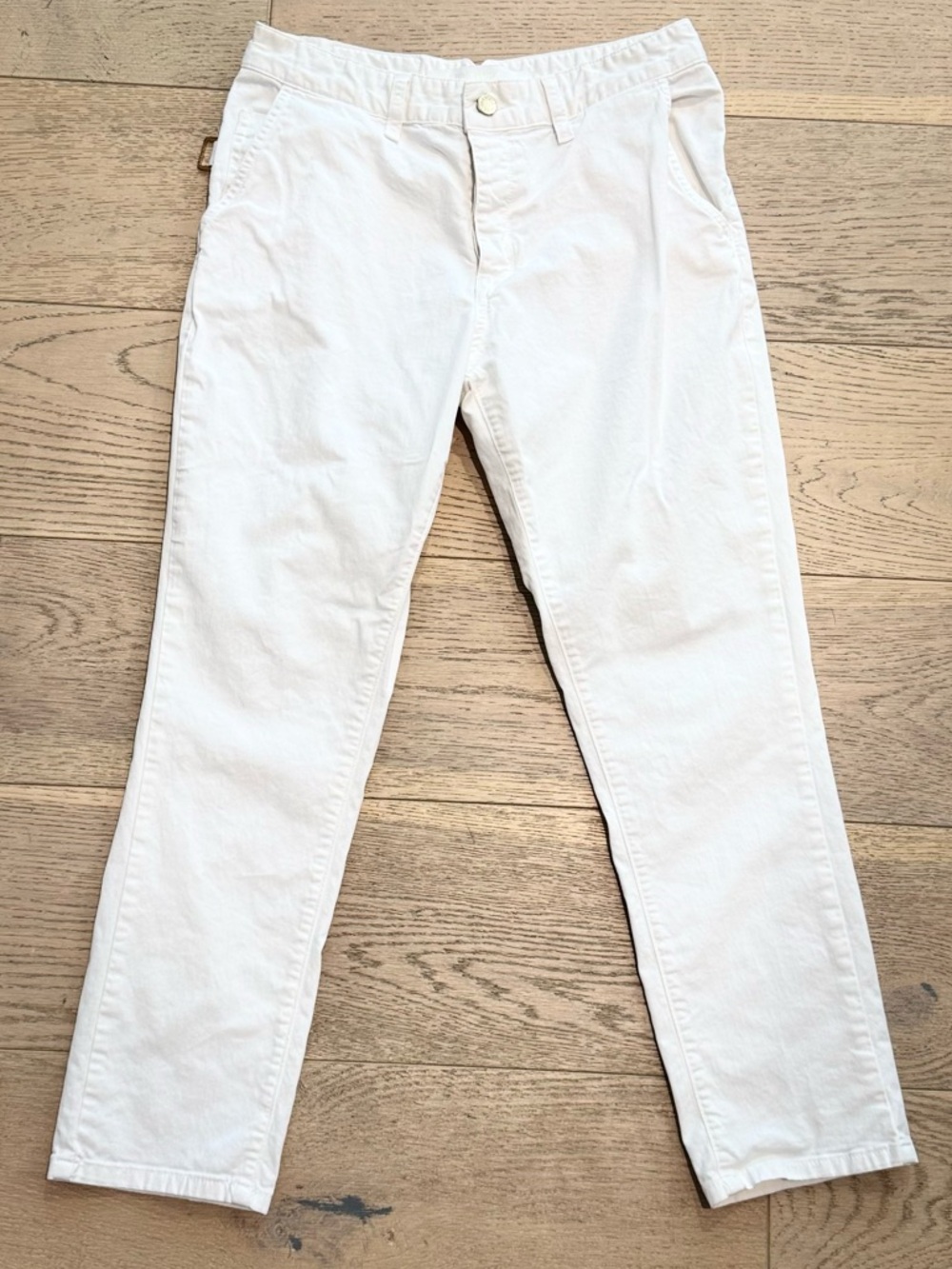 Zadig & Voltaire - Classic White Straight-Leg Jeans Pants - women's 4